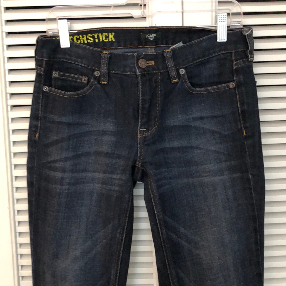 J crew matchstick jean size 28